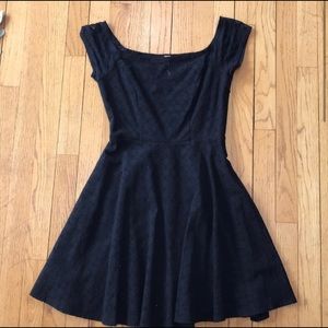 Free People Black Lace Dress